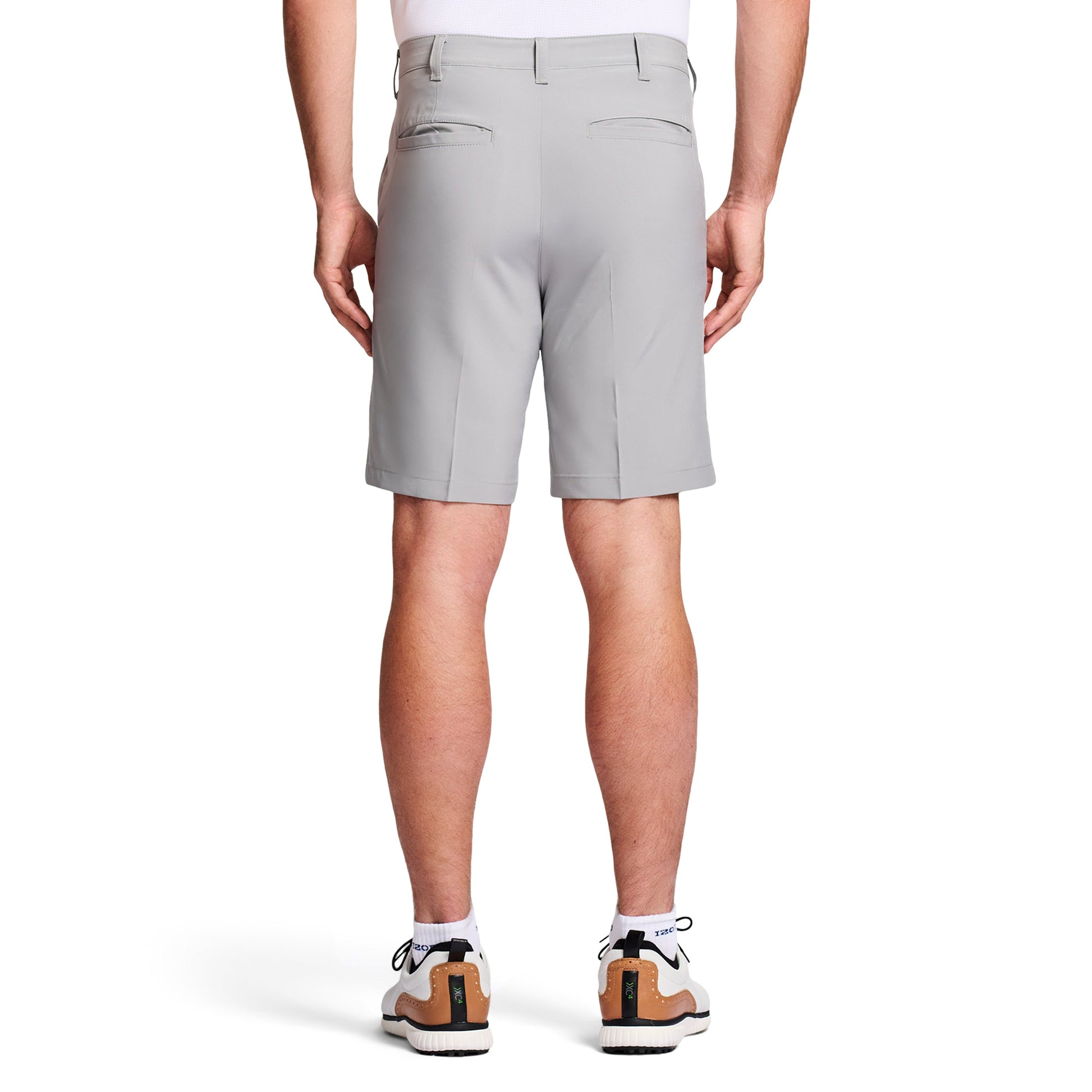 Izod Golf Swingflex Straight Fit Stretch Shorts - Cinderblock