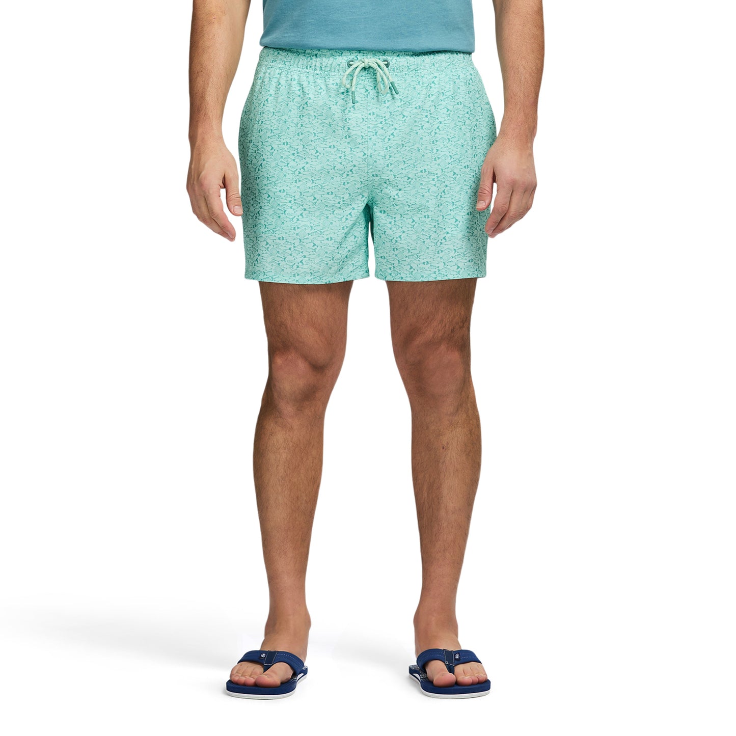 Izod Sltwr Trunk Prt 15 - Birds Egg Green