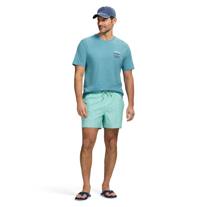 Izod Sltwr Trunk Prt 15 - Birds Egg Green