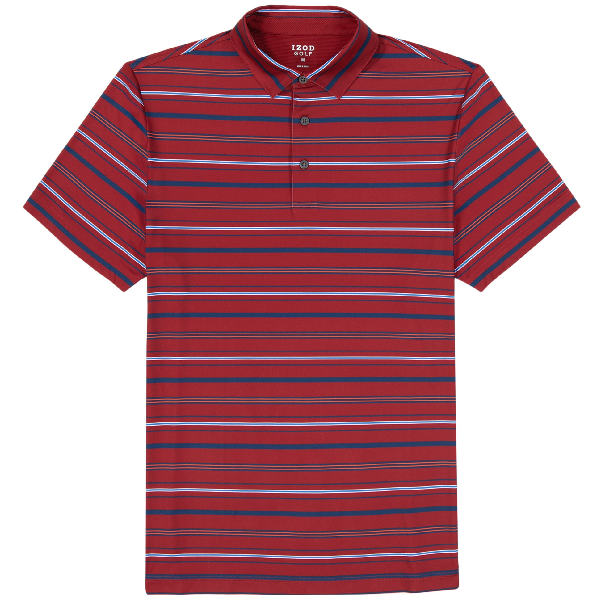 Izod GOLF SWINGFLEX ELITE SHORT SLEEVE POLO - SUNDRIED TOMATO