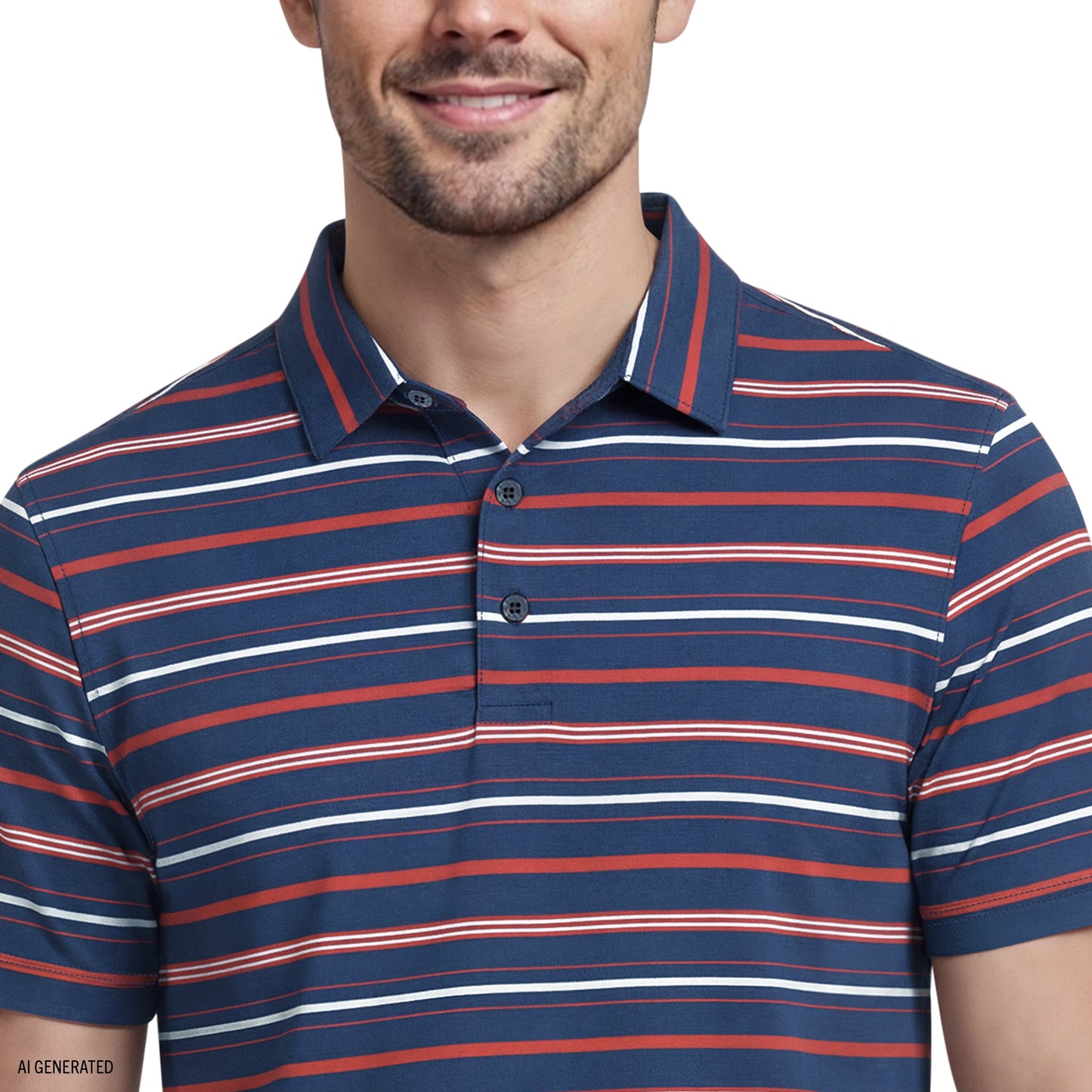 Izod GOLF SWINGFLEX ELITE SHORT SLEEVE POLO - SARGASSO SEA