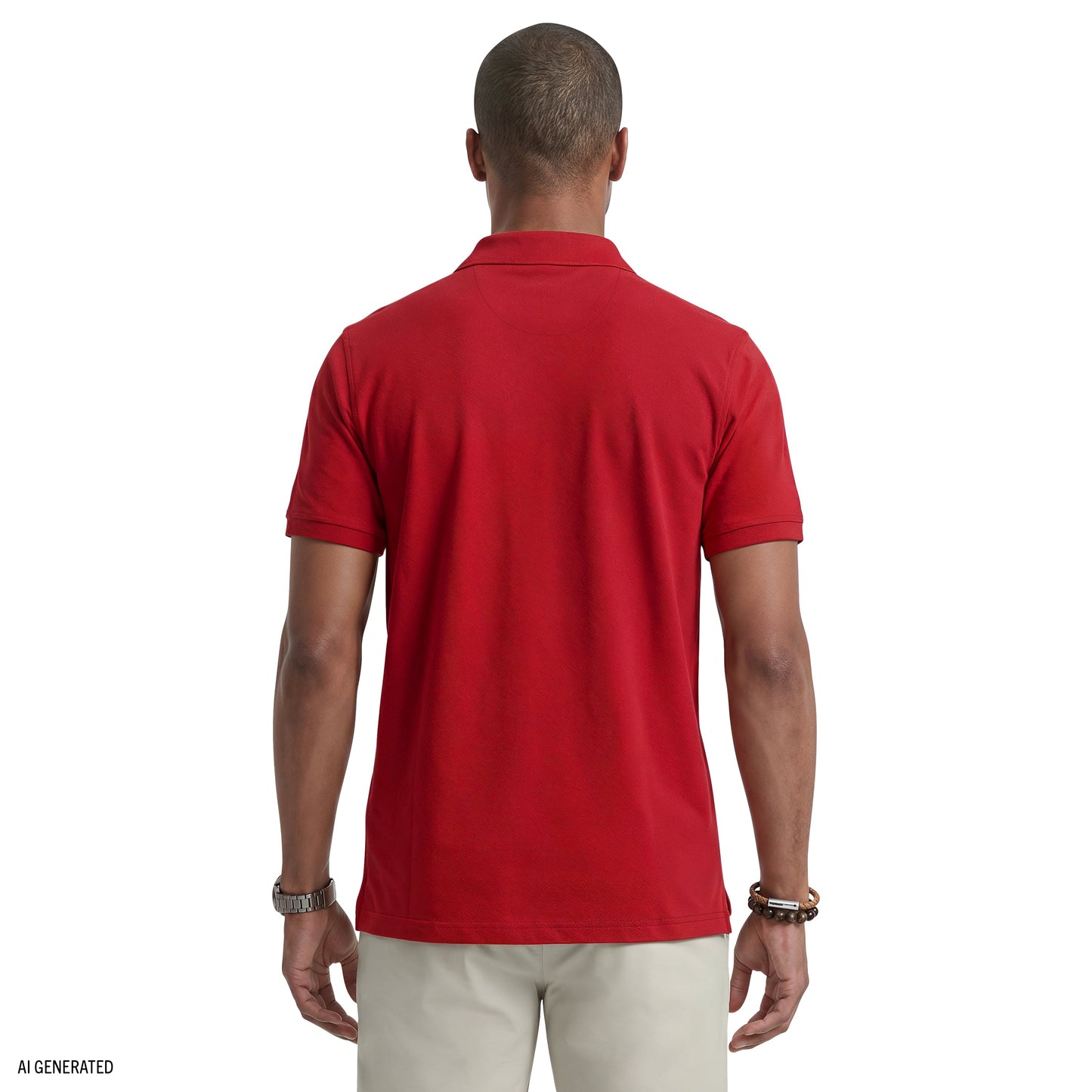Izod INTERLOCK SHORT SLEEVE POLO - SUNDRIED TOMATO