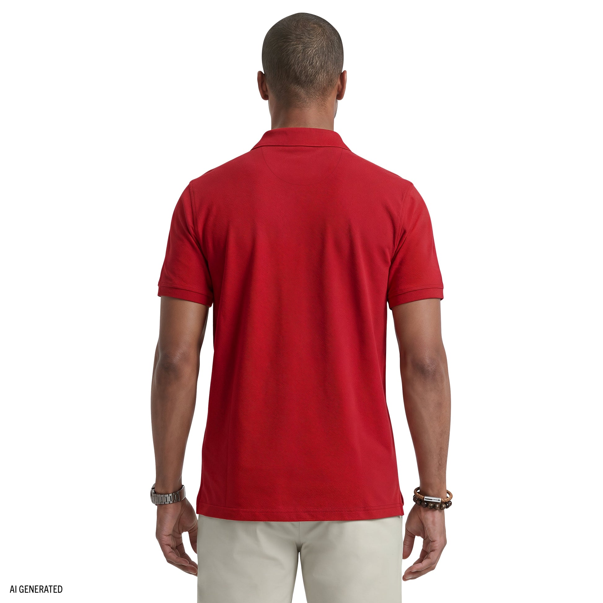 Izod INTERLOCK SHORT SLEEVE POLO - SUNDRIED TOMATO