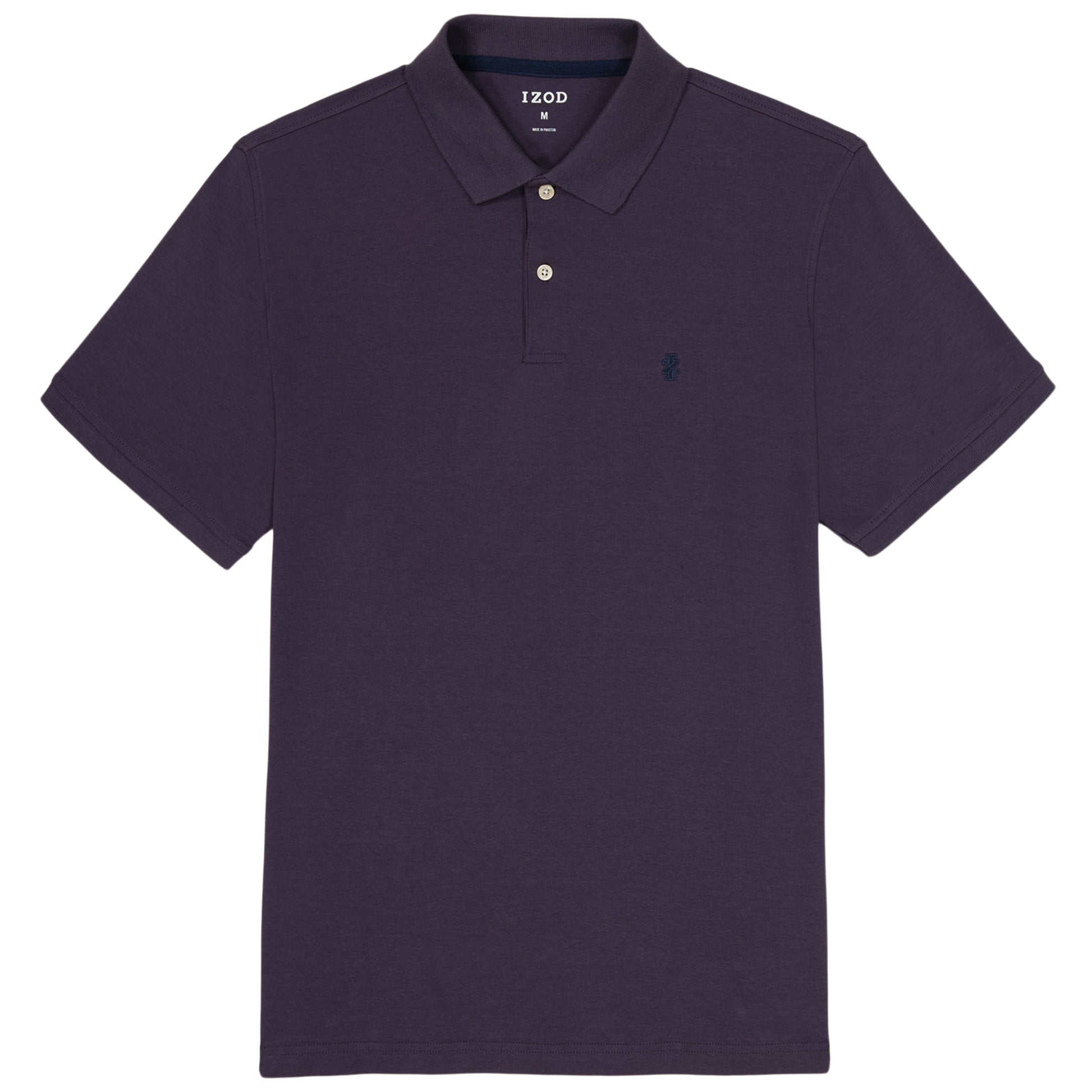 Izod INTERLOCK SHORT SLEEVE POLO - NIGHTSHADE