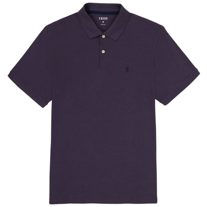 Izod INTERLOCK SHORT SLEEVE POLO - NIGHTSHADE
