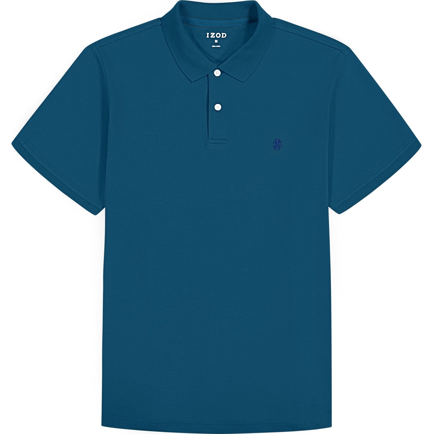 Izod INTERLOCK SHORT SLEEVE POLO - BLUE SAPPHIRE