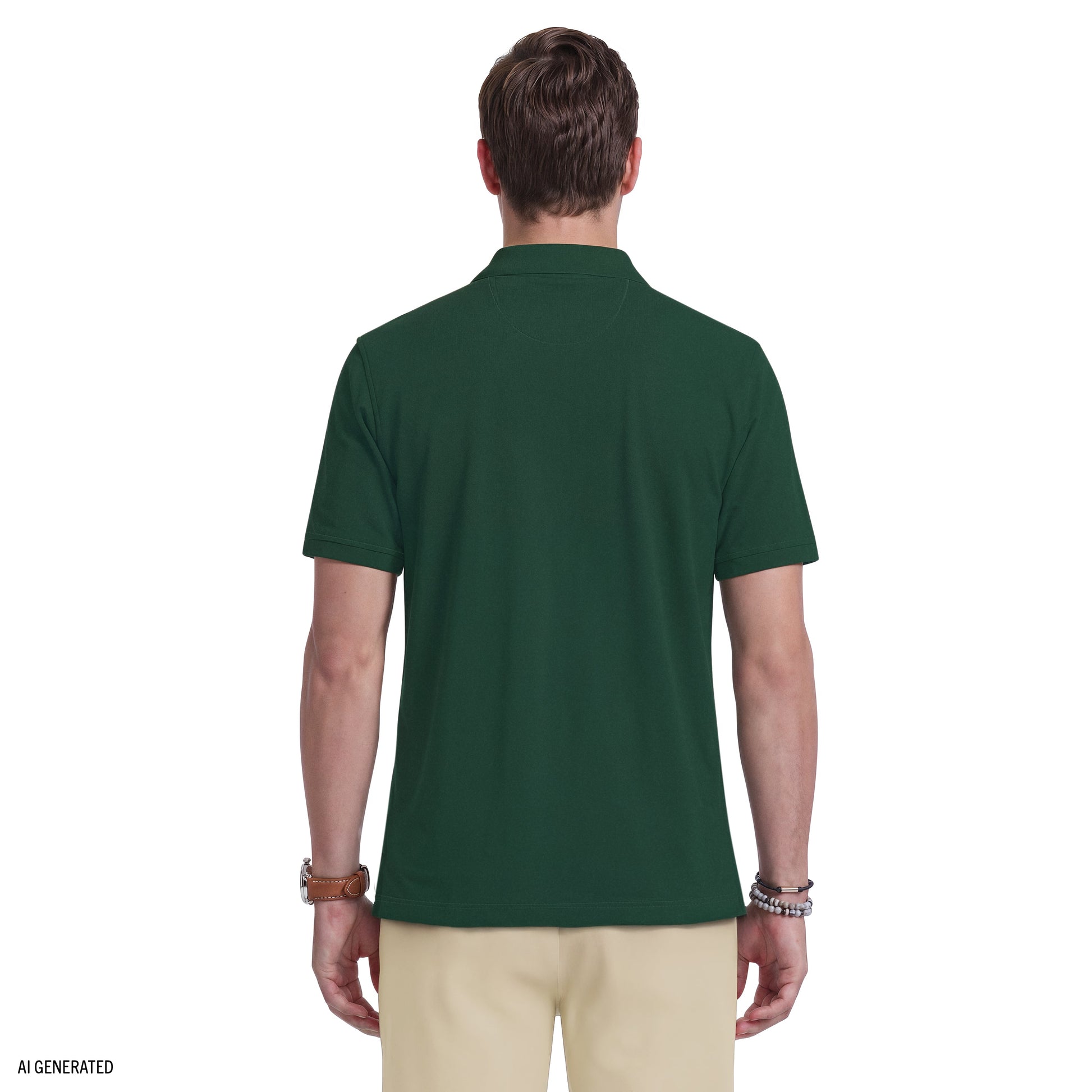 Izod INTERLOCK SHORT SLEEVE POLO - SYCAMORE