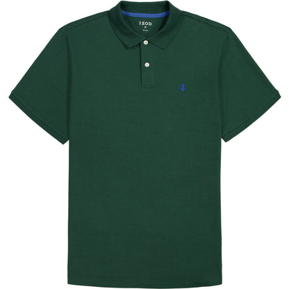 Izod INTERLOCK SHORT SLEEVE POLO - SYCAMORE