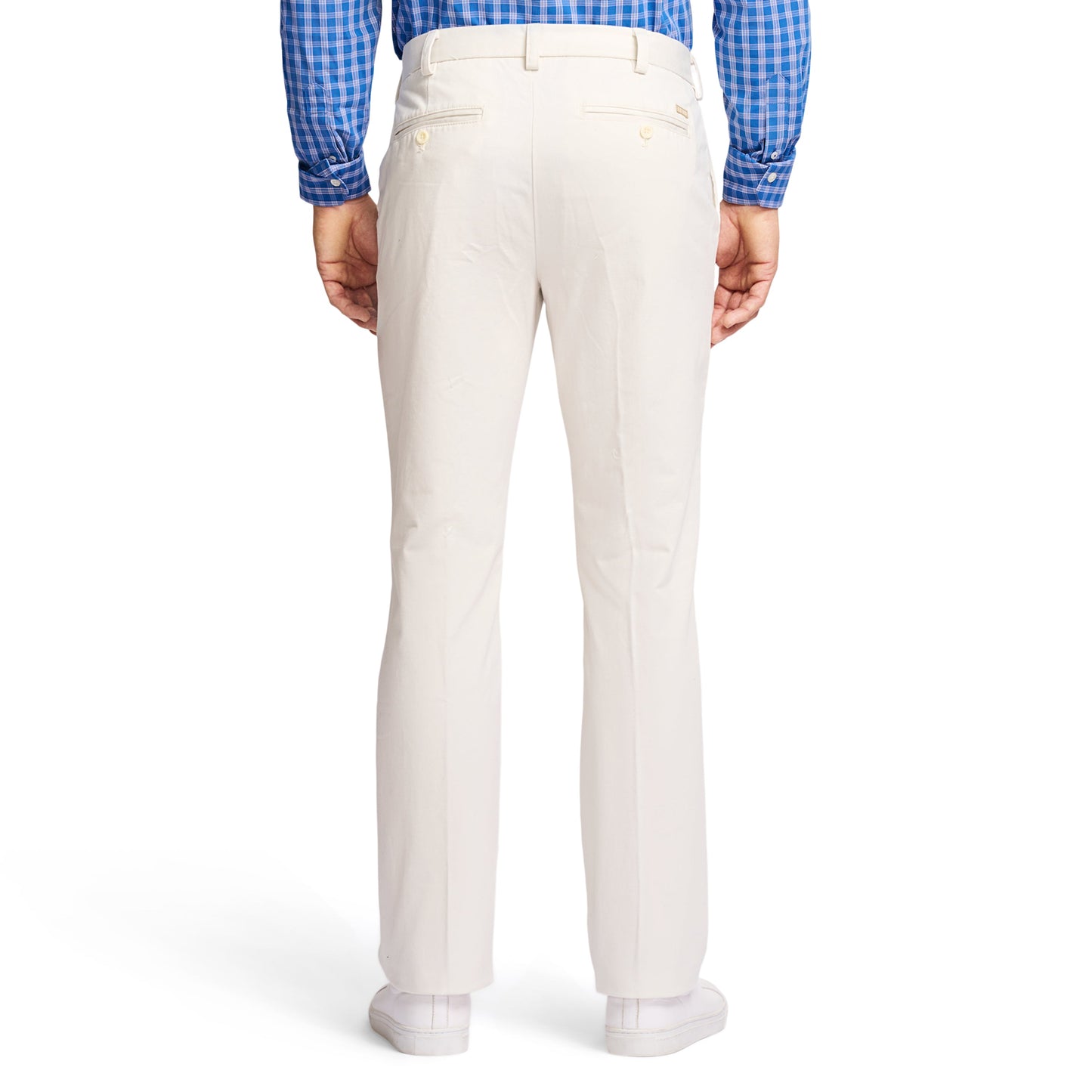 Izod American Chino Flat-Front Straight Fit Pant - Pumice