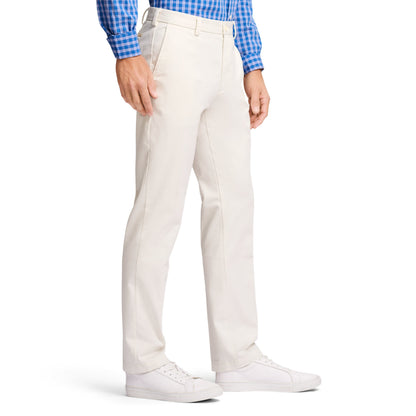 Izod American Chino Flat-Front Straight Fit Pant - Pumice