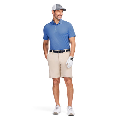 Izod GOLF SWINGFLEX ELITE MESH POLO - BRIGHT COBALT