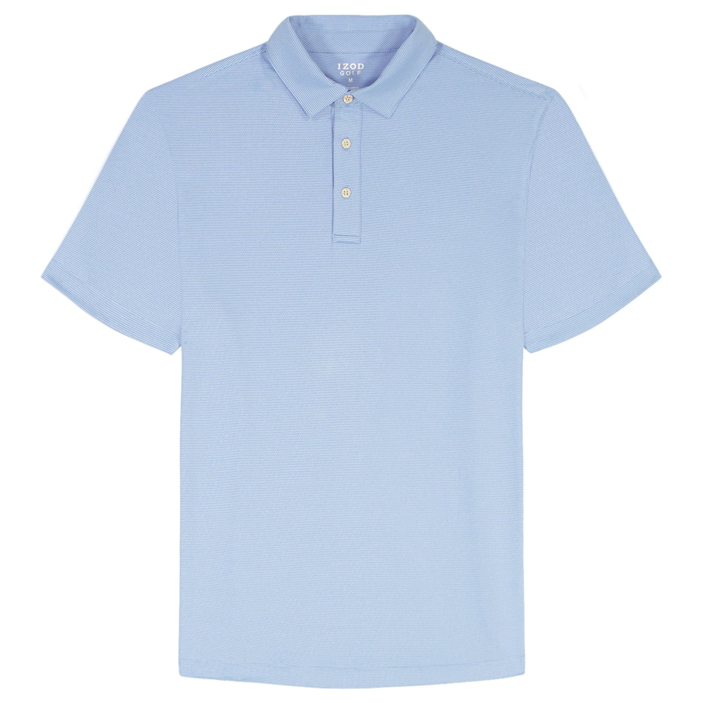 Izod GOLF SWINGFLEX ELITE MESH POLO - PLACID BLUE