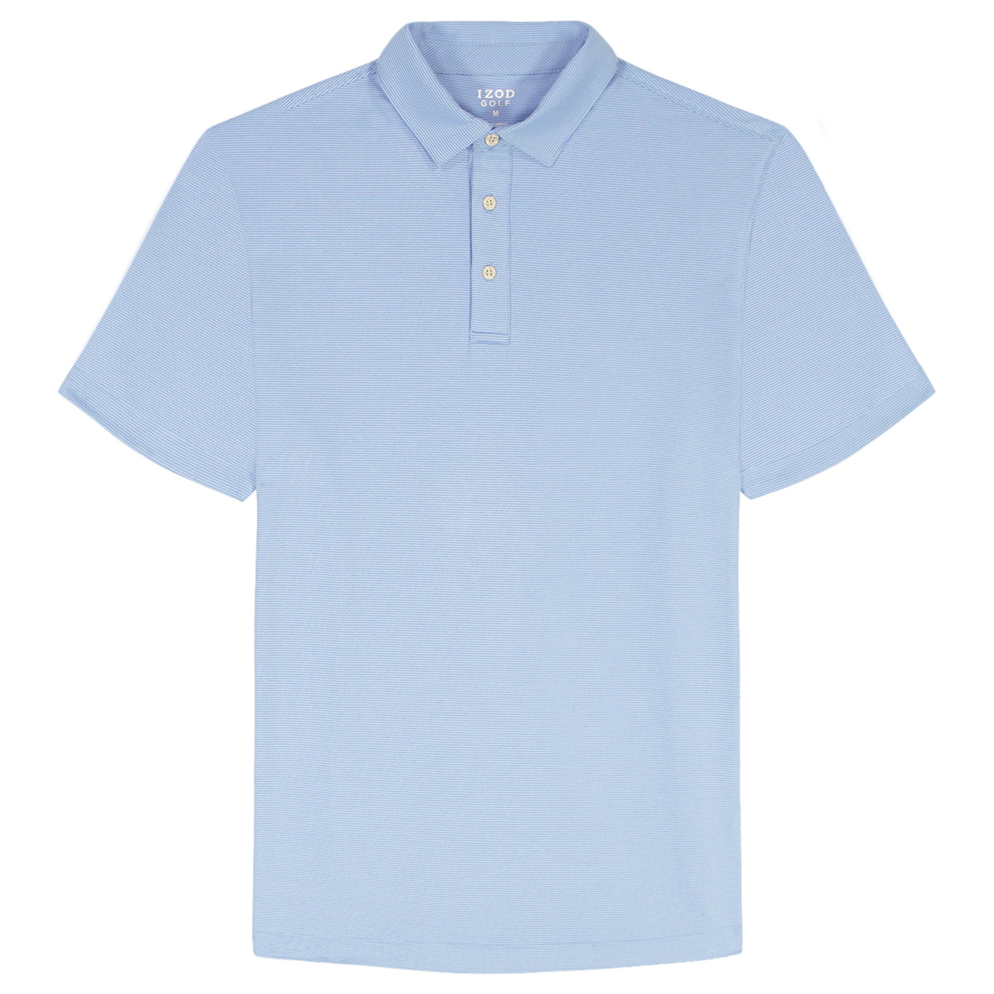 Izod GOLF SWINGFLEX ELITE MESH POLO - PLACID BLUE