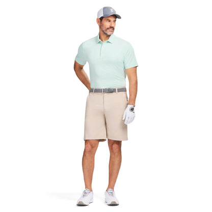 Izod GOLF SWINGFLEX ELITE MESH POLO - SURF SPRAY