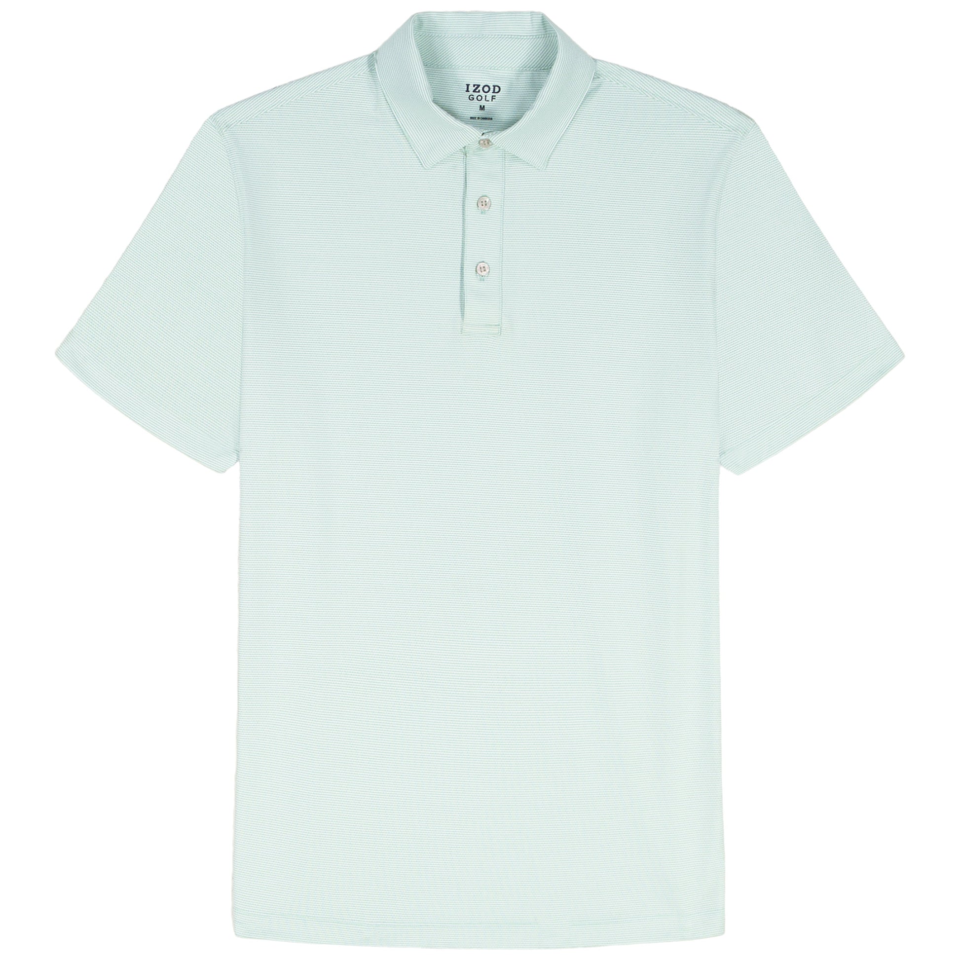 Izod GOLF SWINGFLEX ELITE MESH POLO - SURF SPRAY