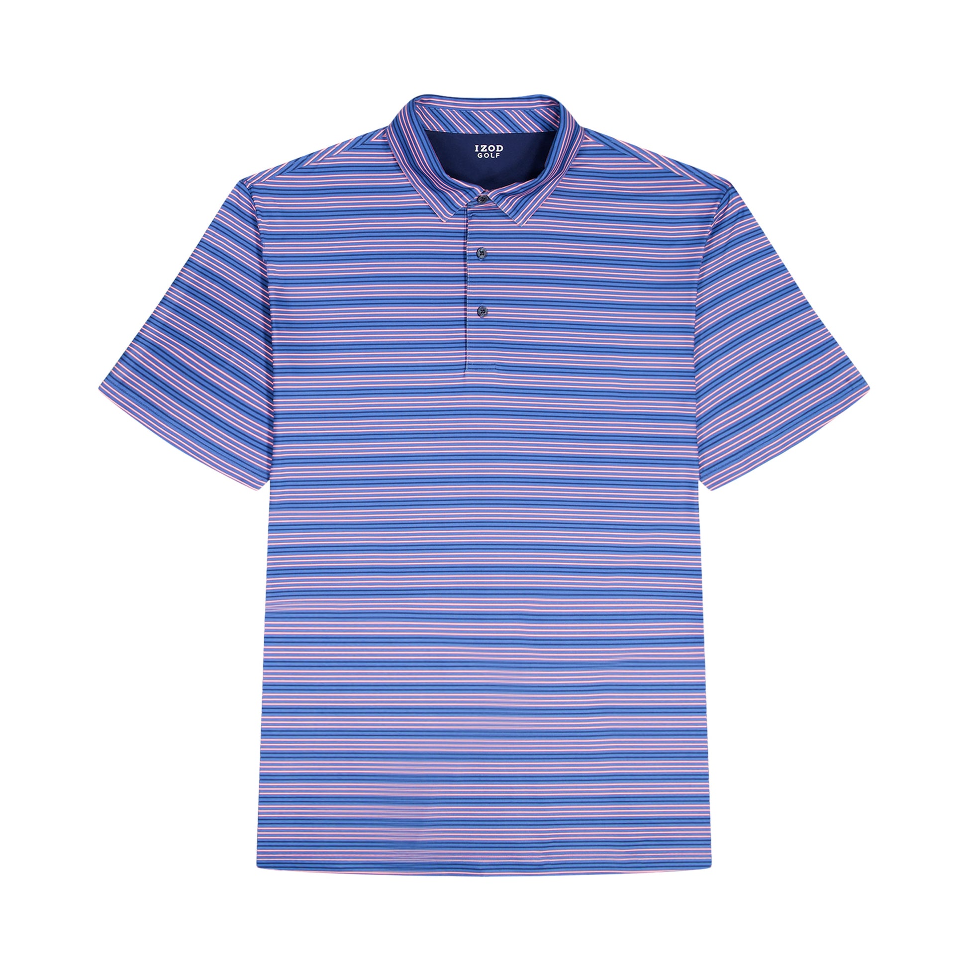 Izod GOLF SWINGFLEX ELITE PRINTED POLO - BRIGHT COBALT