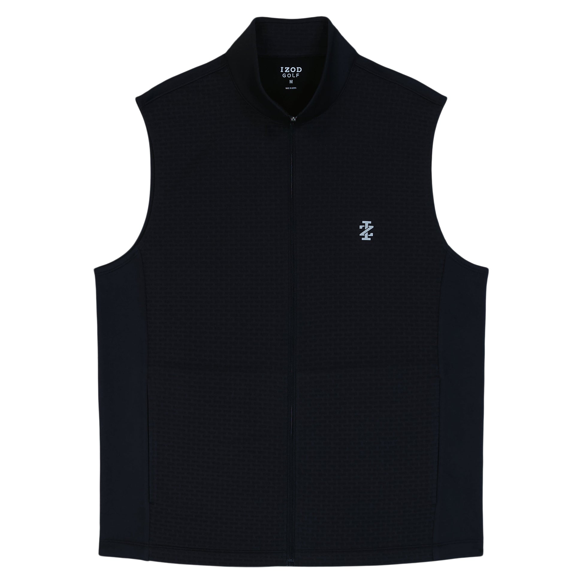 Izod Big & Tall Golf Hydrashield Vest - Black