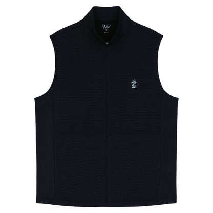 Izod Big & Tall Golf Hydrashield Vest - Black