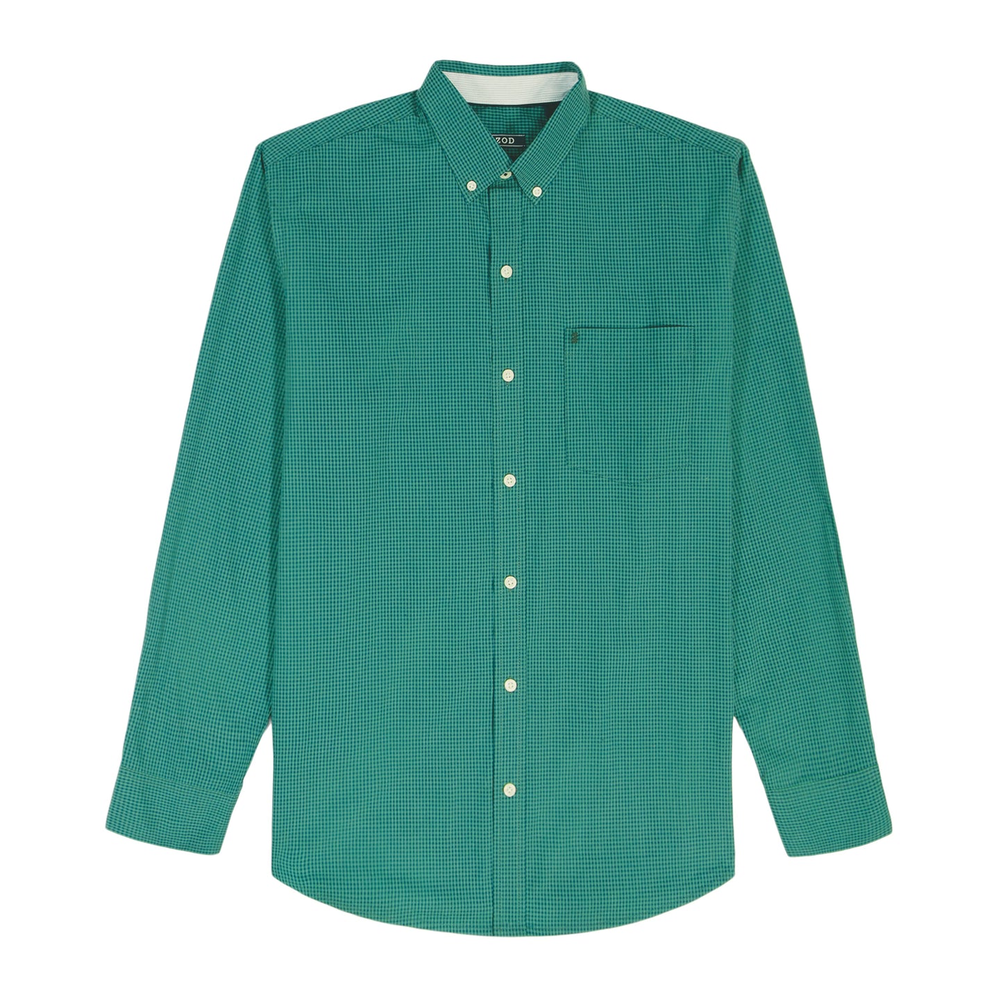 Izod Performance Comfort L/S Shirt - Fir