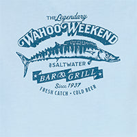 Izod Saltwater Short Sleeve Graphic Tee - Placid Blue
