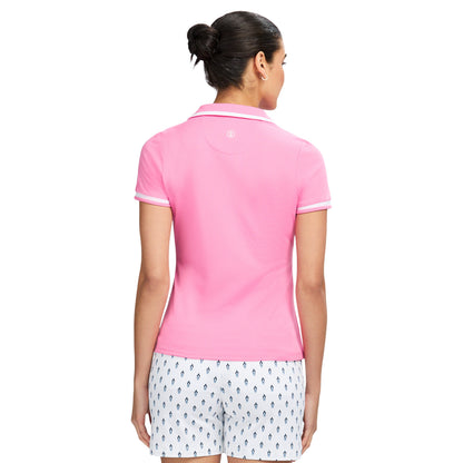 Izod Cydney Johnny Collar Top - Sachet Pink