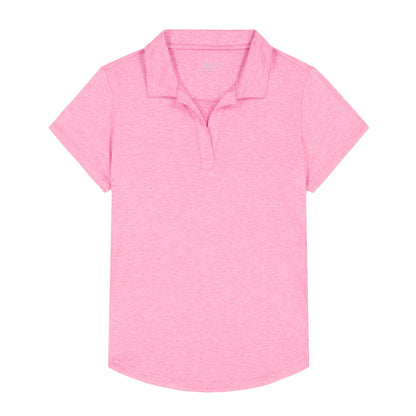 Izod Simone Short Sleeve Polo - Sachet Pink
