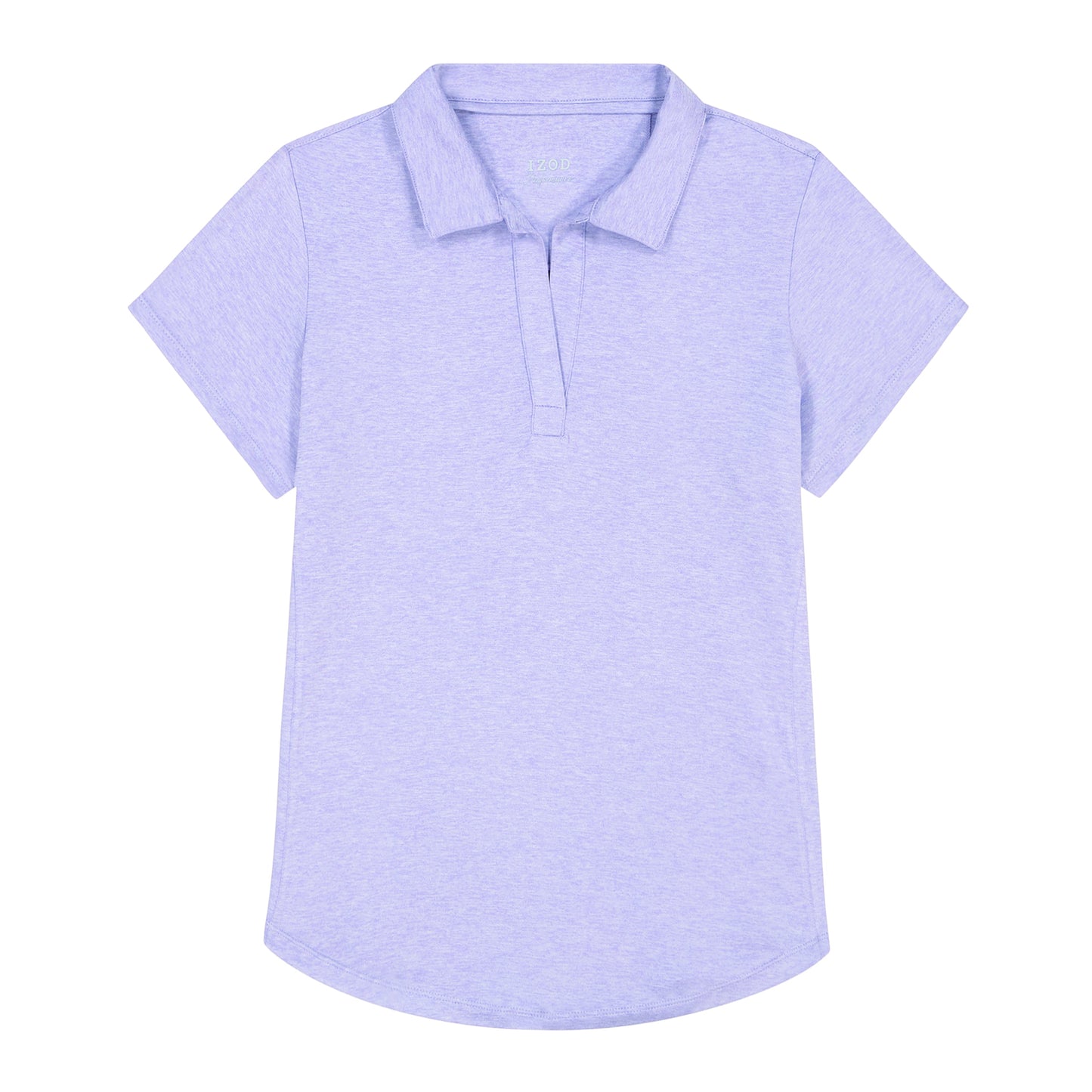 Izod Simone Short Sleeve Polo - Violet Tulip