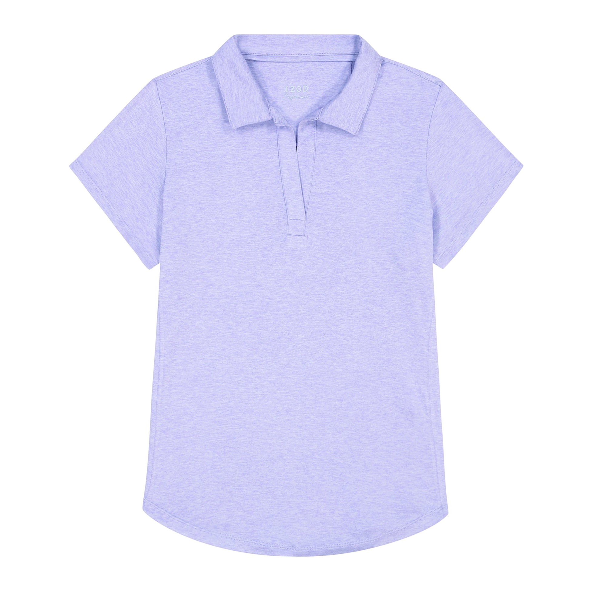 Izod Simone Short Sleeve Polo - Violet Tulip