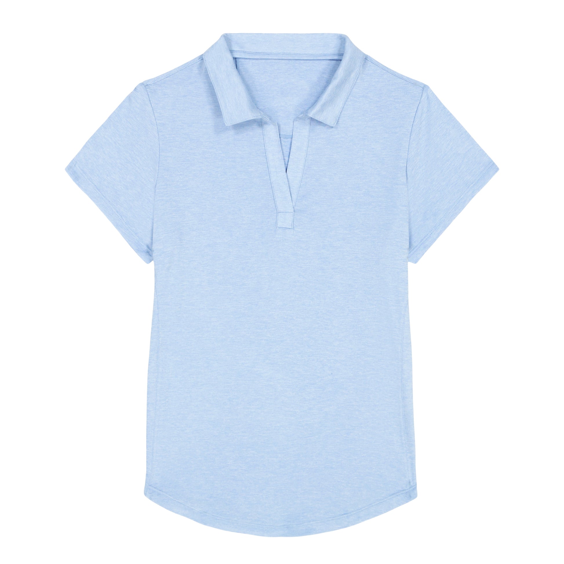 Izod Simone Short Sleeve Polo - Powder Blue