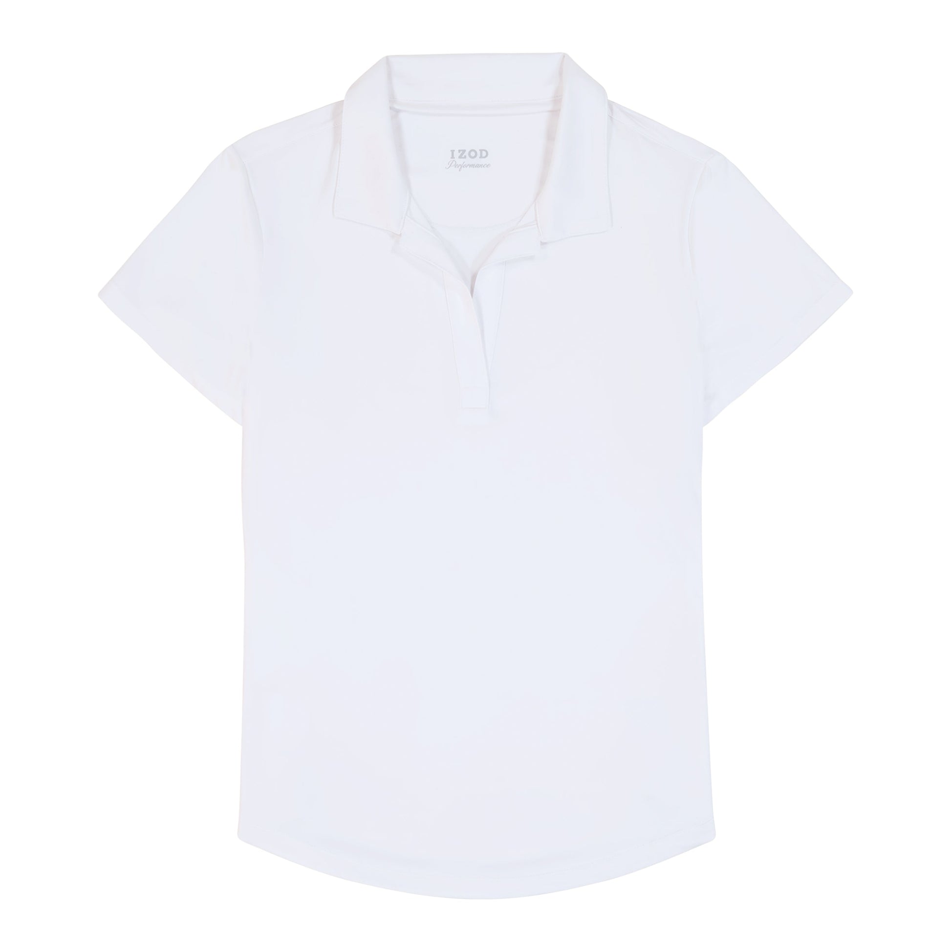 Izod Simone Short Sleeve Polo - Bright White