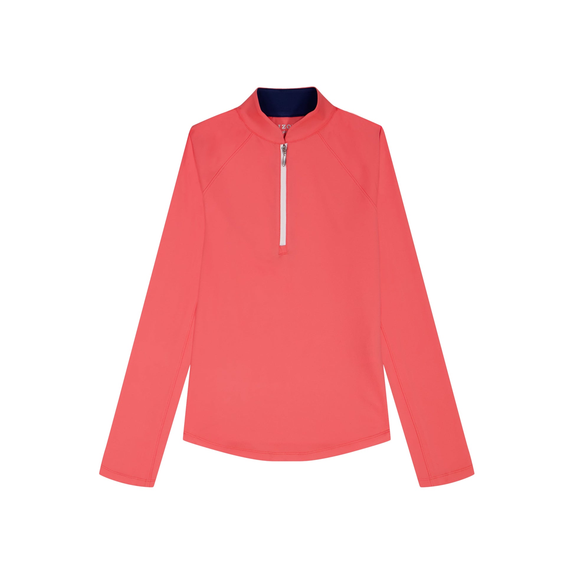 Izod PALOMA 1/4 ZIP PULLOVER - SUGAR CORAL