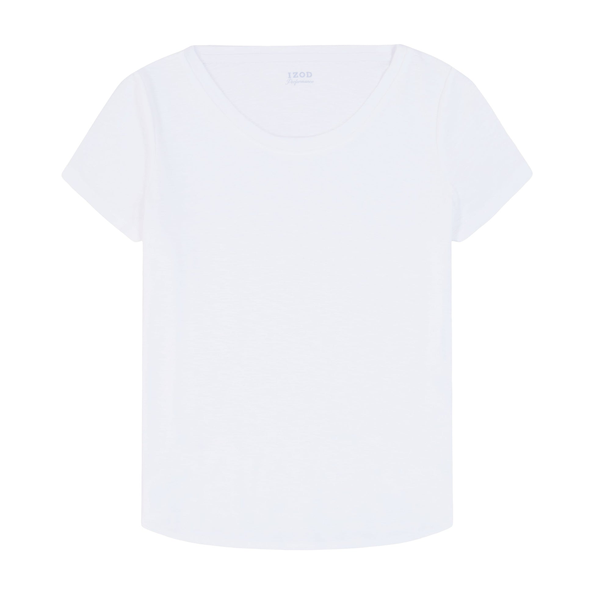 Izod Alex Short Sleeve Slub T-Shirt - Bright White