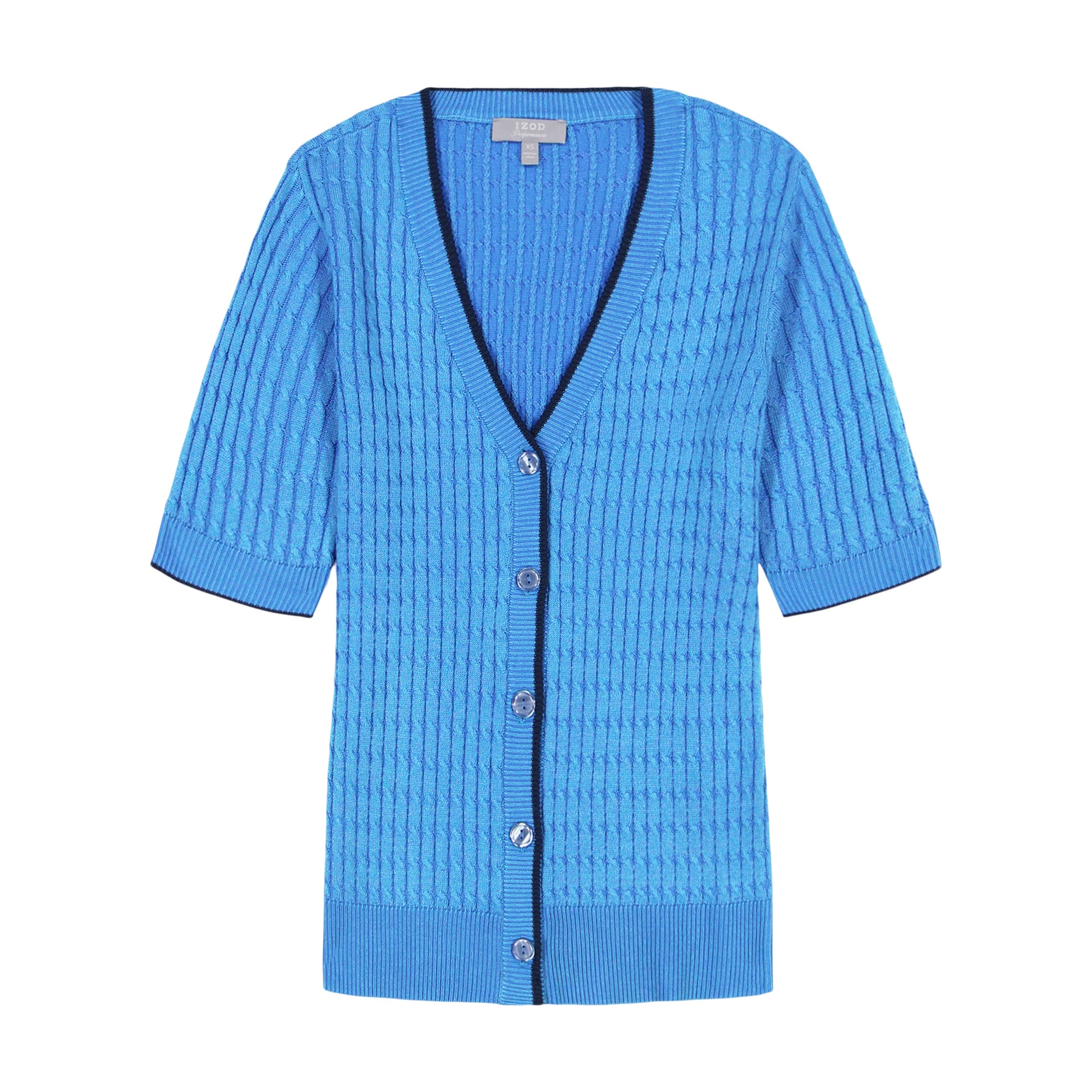 Izod Calista 3/4 Slv Swtr - Little Boy Blue