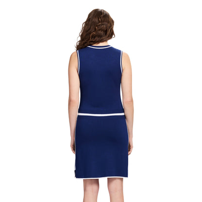 Izod JAMIE SWEATER DRESS - MEDIEVAL BLUE