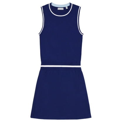 Izod JAMIE SWEATER DRESS - MEDIEVAL BLUE