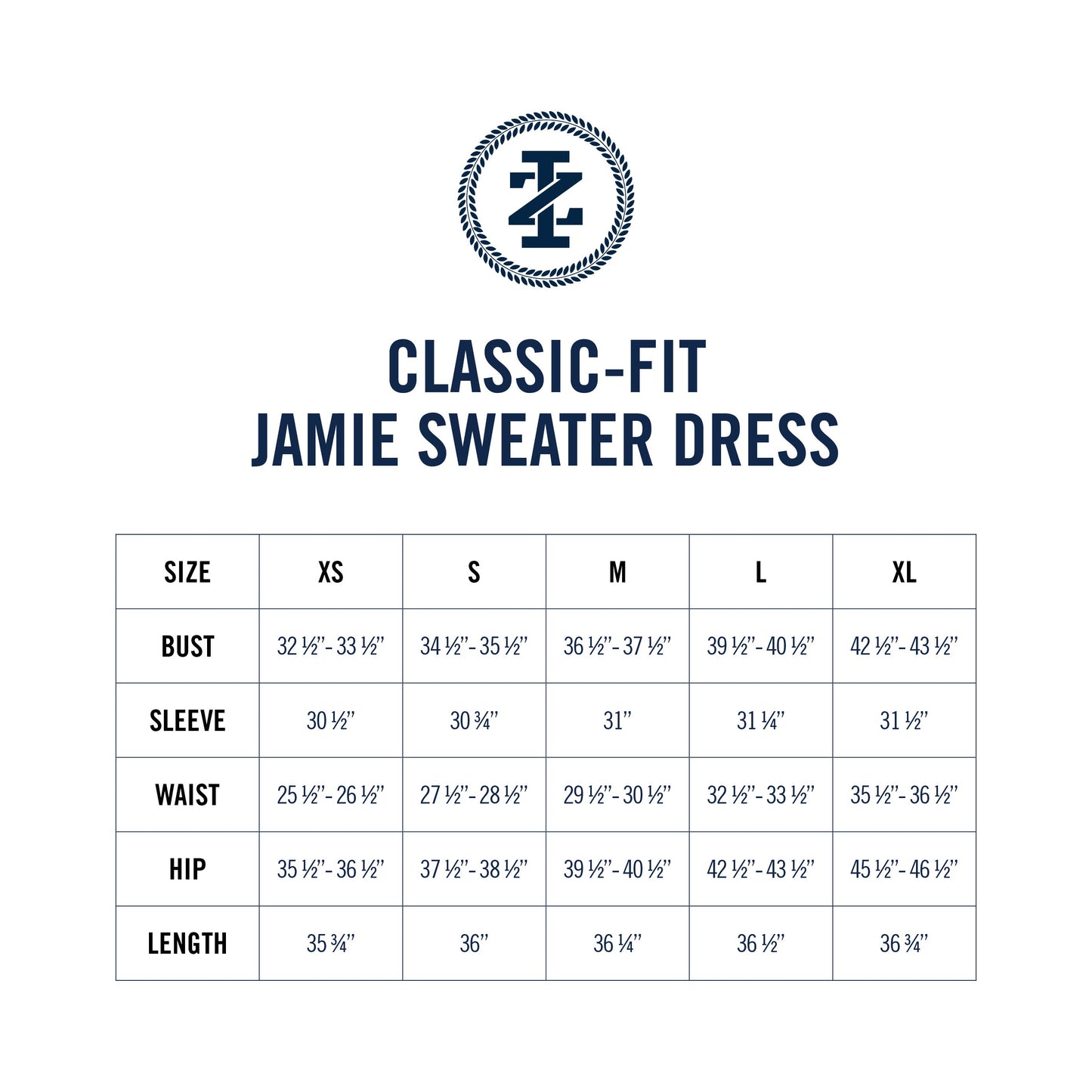 Izod JAMIE SWEATER DRESS - MEDIEVAL BLUE