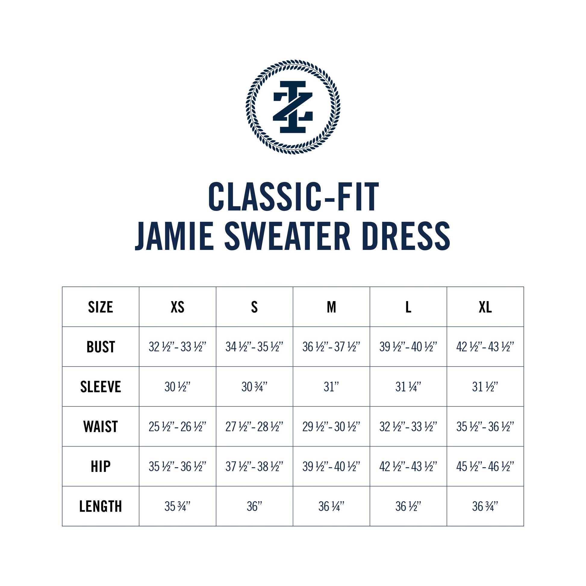 Izod JAMIE SWEATER DRESS - MEDIEVAL BLUE