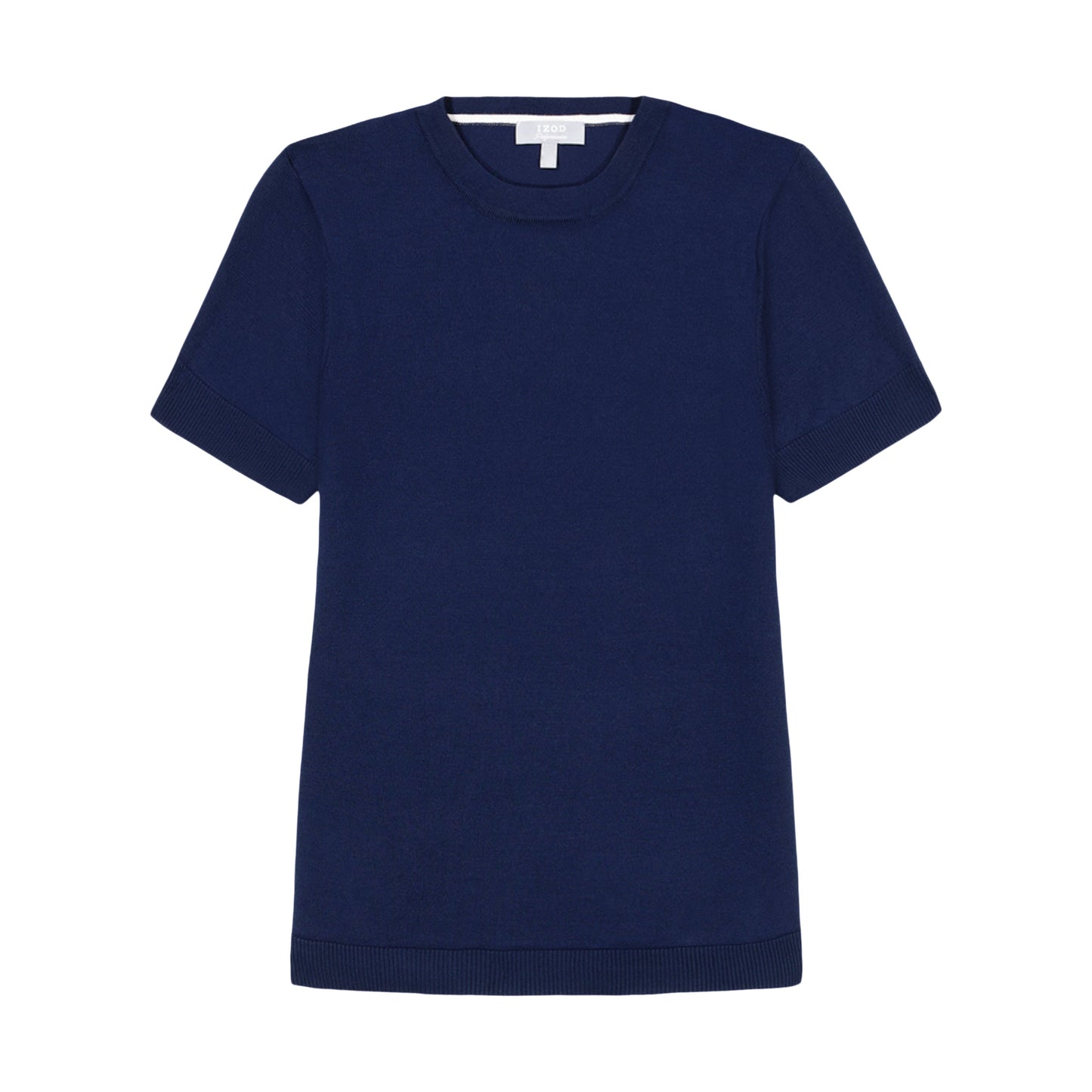 Izod Skylar Ss Crew Swtr - Navy