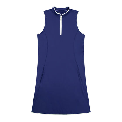 Izod L’ACEY ZIP COURT DRESS - SODALITE BLUE