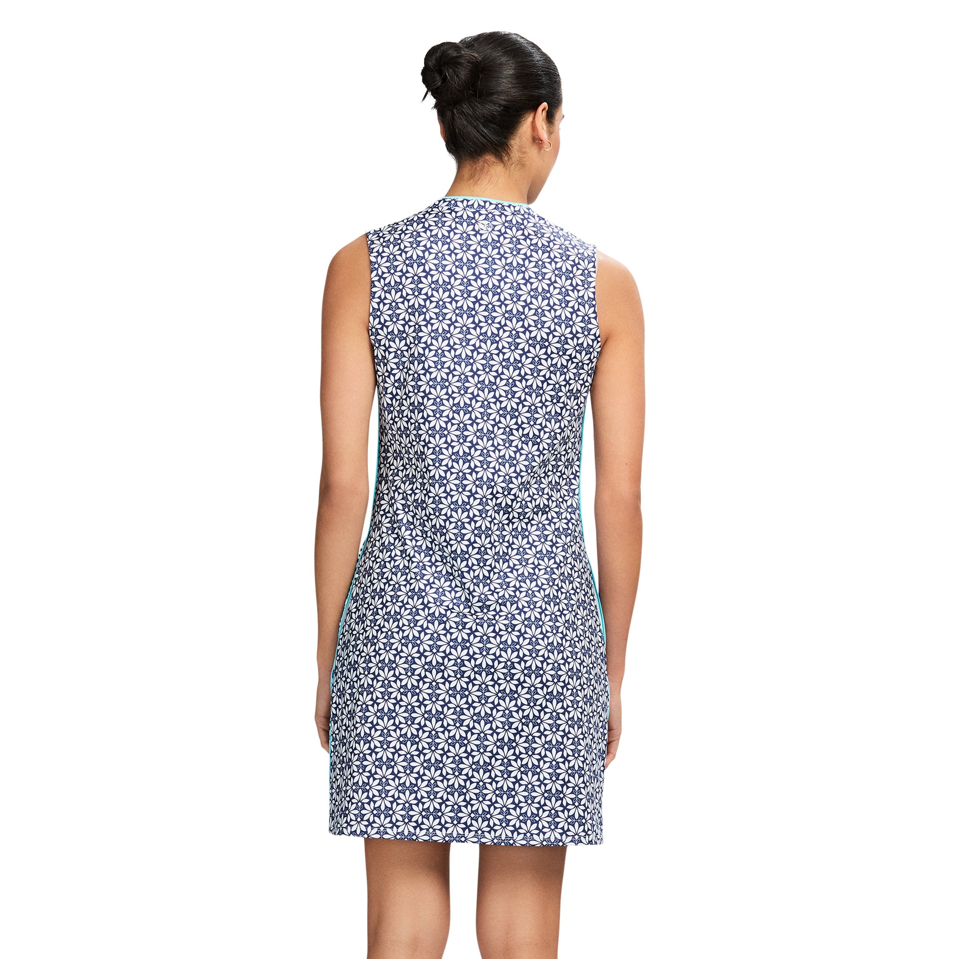 Izod Bree Brunch V-Dress - Medieval Blue