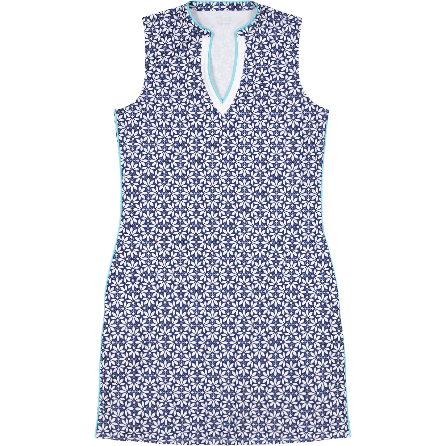 Izod Bree Brunch V-Dress - Medieval Blue