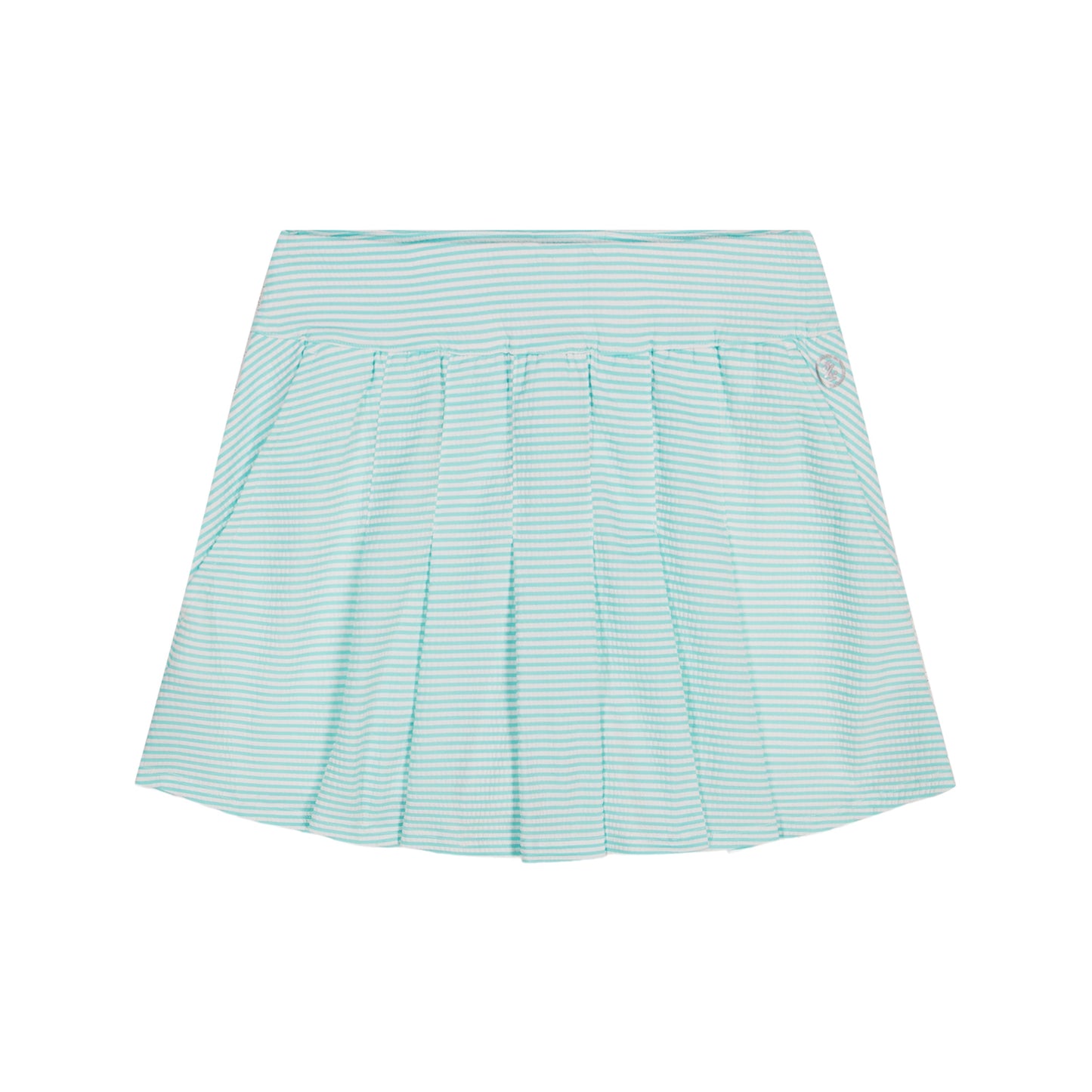 Izod PAULINE PLEATED PULL-ON SKORT - ARUBA BLUE