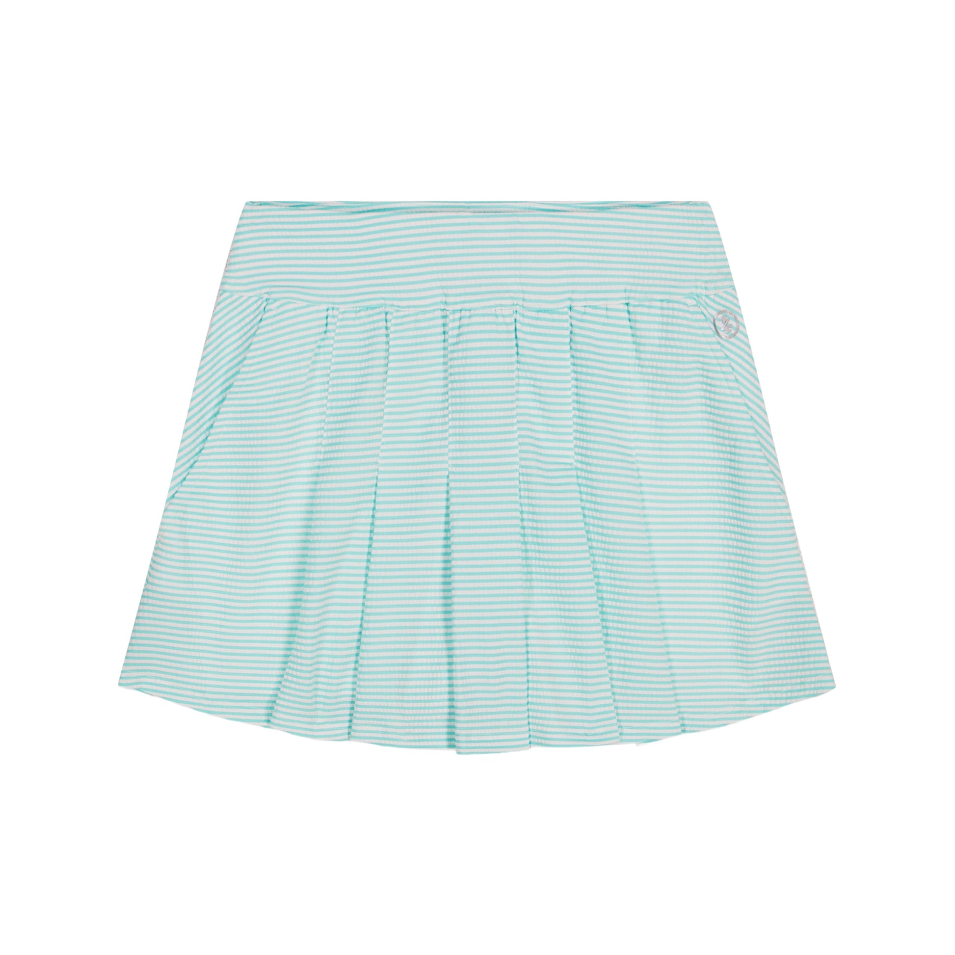Izod PAULINE PLEATED PULL-ON SKORT - ARUBA BLUE