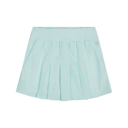 Izod PAULINE PLEATED PULL-ON SKORT - ARUBA BLUE