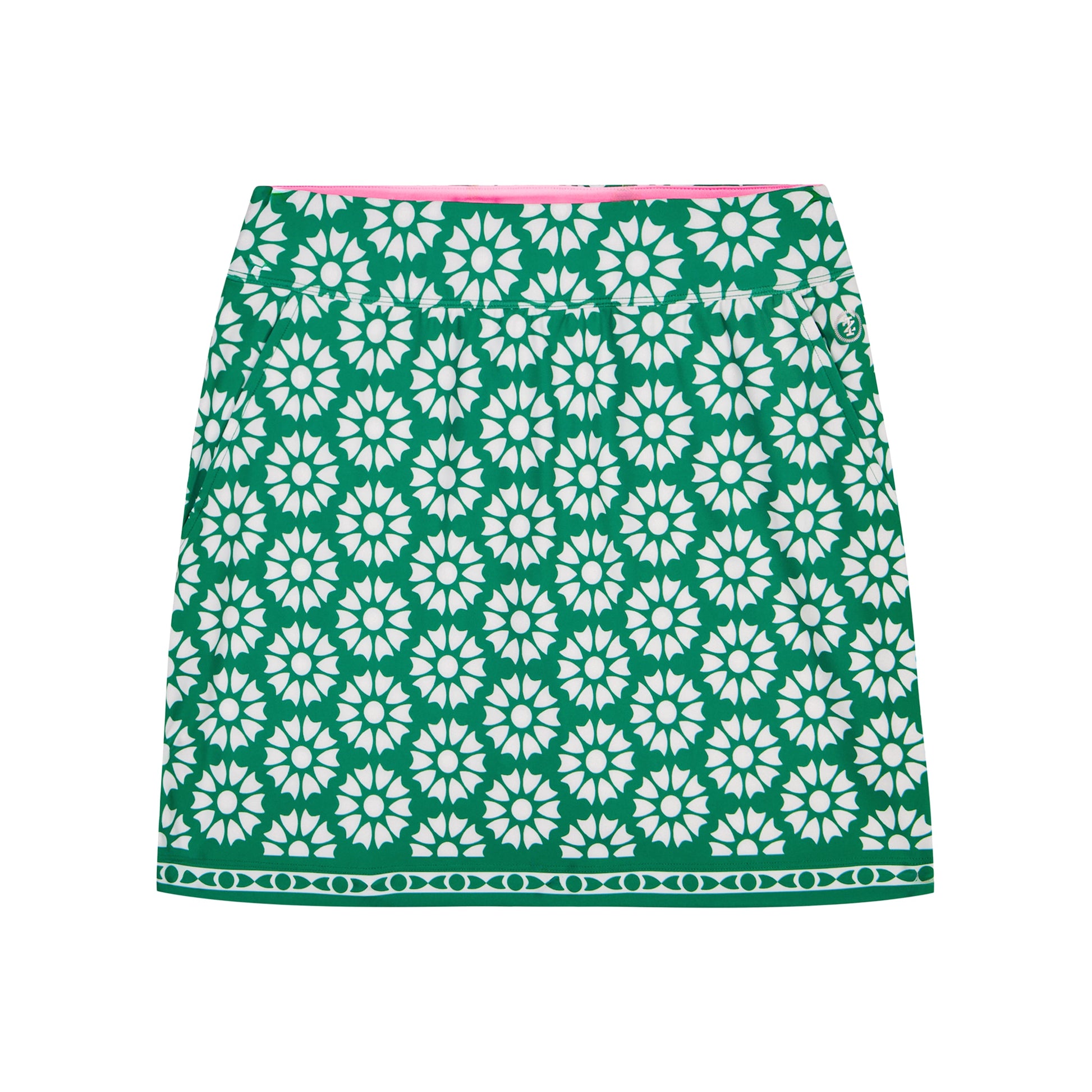 Izod BREE PRINTED SKORT - GREENLAKE