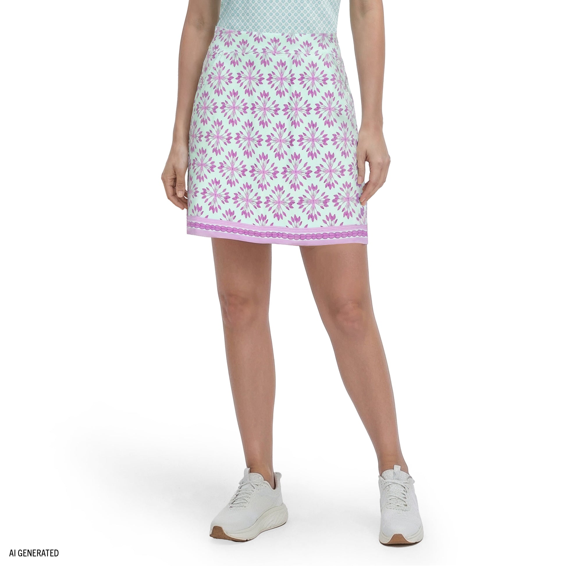 Izod BREE PRINTED SKORT - YUCCA