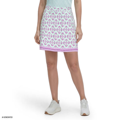 Izod BREE PRINTED SKORT - YUCCA
