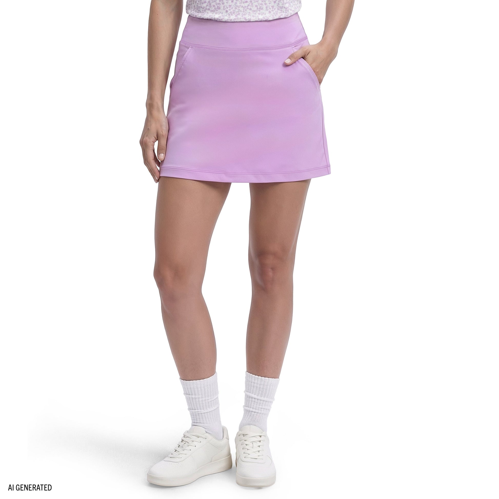 Izod GRACIE PULL-ON SKORT - SHEER LILAC
