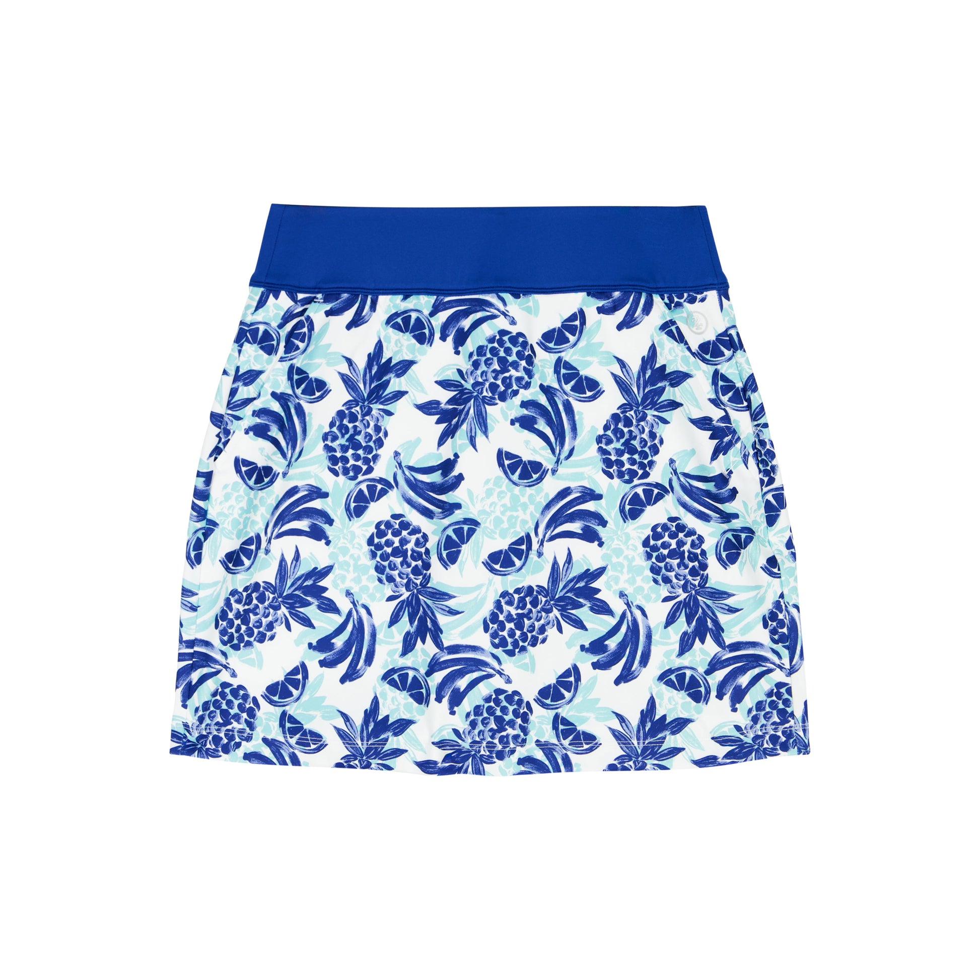 Izod BREE PRINTED SKORT - ARUBA BLUE