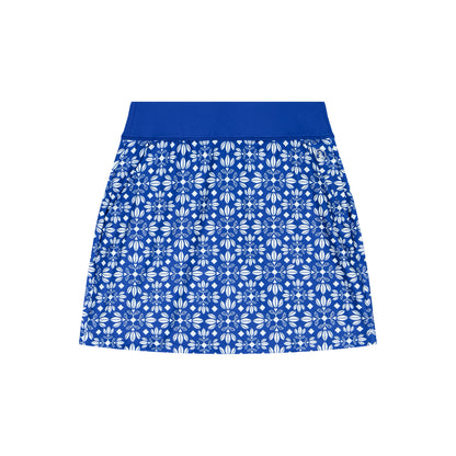 Izod BREE PRINTED SKORT - MONACO BLUE
